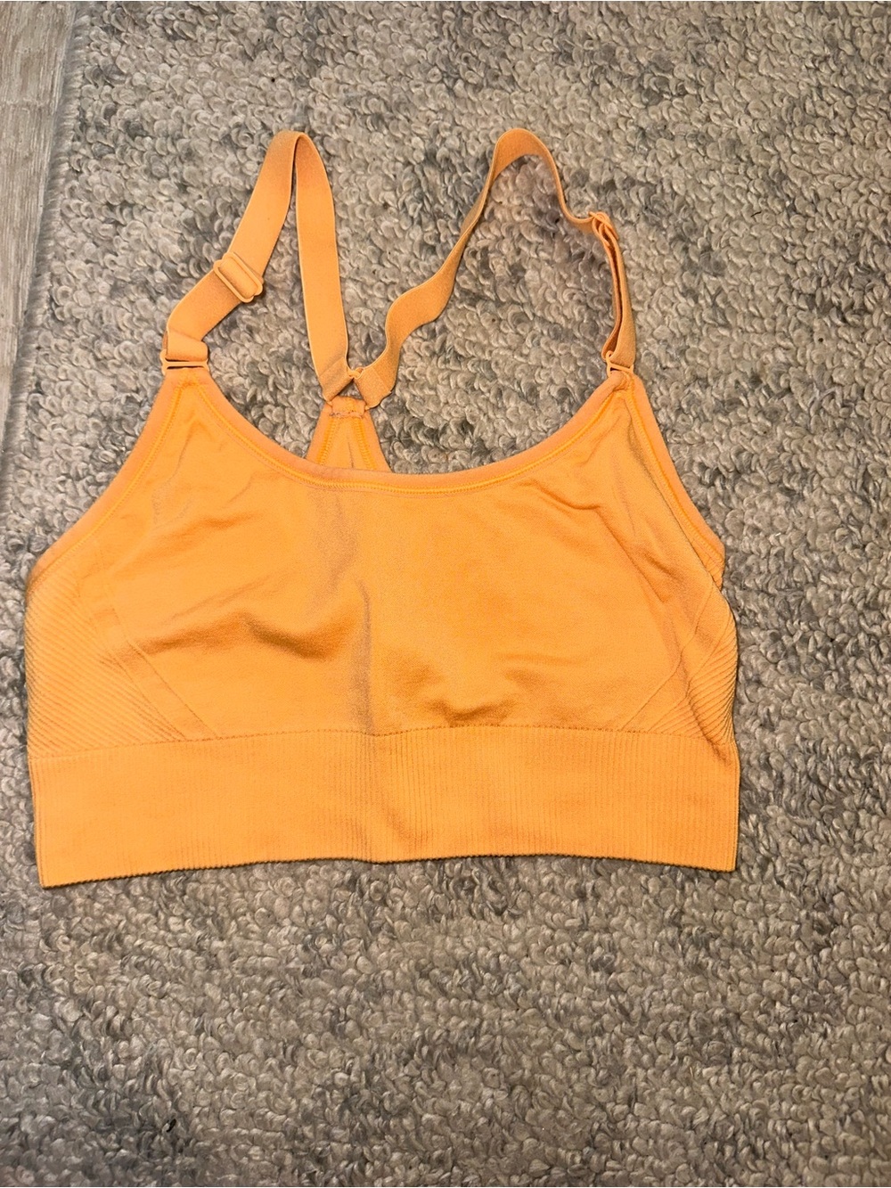 all in motion Orange Seamless Sports Bralette